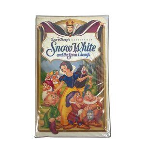 Walt Disney Masterpiece Snow White And The Seven Dwarfs VHS 1994 Classic Story